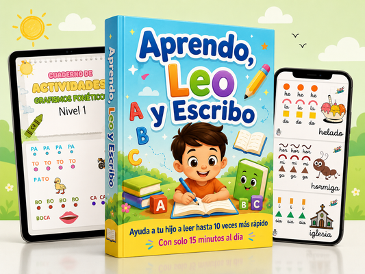🥉PACK Completo Aprendo, Leo y Escribo + 🎁 Bono de regalo